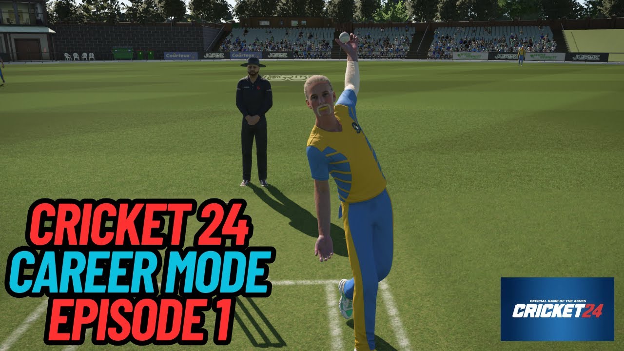 A SUPERSTAR IS BORN...  (CRICKET 24 CAREER MODE #1)