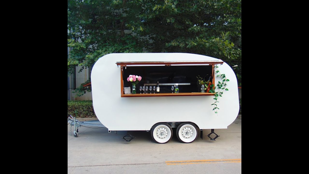 Vintage Good Quality Food Trailers Mobile Kitchen Catering Food Trucks for Sale