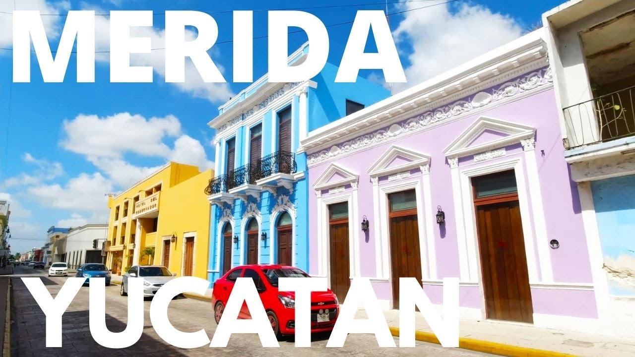 🇲🇽 Walking Tour to Santiago Park from Centro in Merida Yucatan | Yucatan Peninsula | Virtual Travel