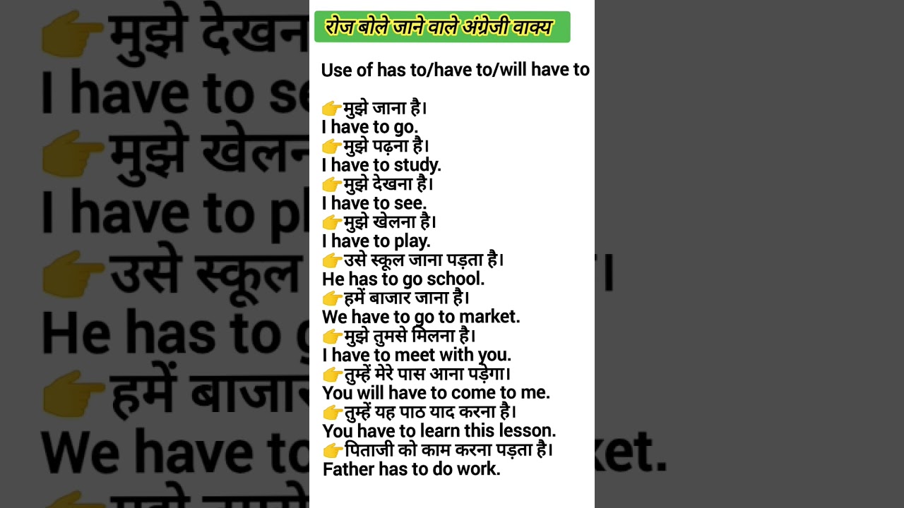 daily use sentences in English #englishspeaking #english #englishkaisebole #shortsfeed
