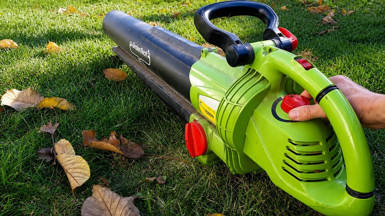 👉🔌🍂💨 Ez a 18 éves Lidl lombszívó még mindig működik!  Florabest FLB 2400 AS bemutató .