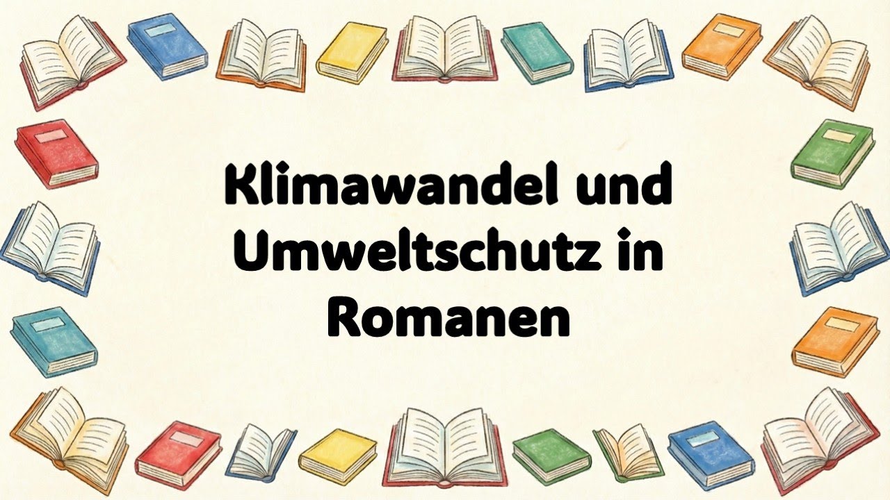 Klimawandel und Umweltschutz in Romanen