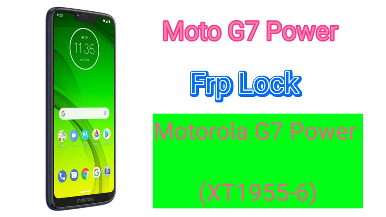 Moto G7 Power - FRP Unlock Tutorial (Anti-Theft Bypass)