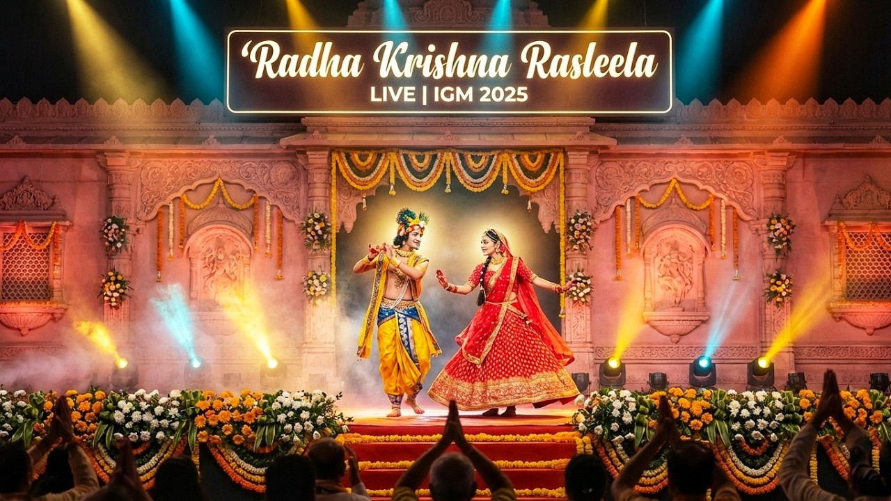 Radha–Krishna Prem Rasleela | Spiritual Episode | IGM 2025