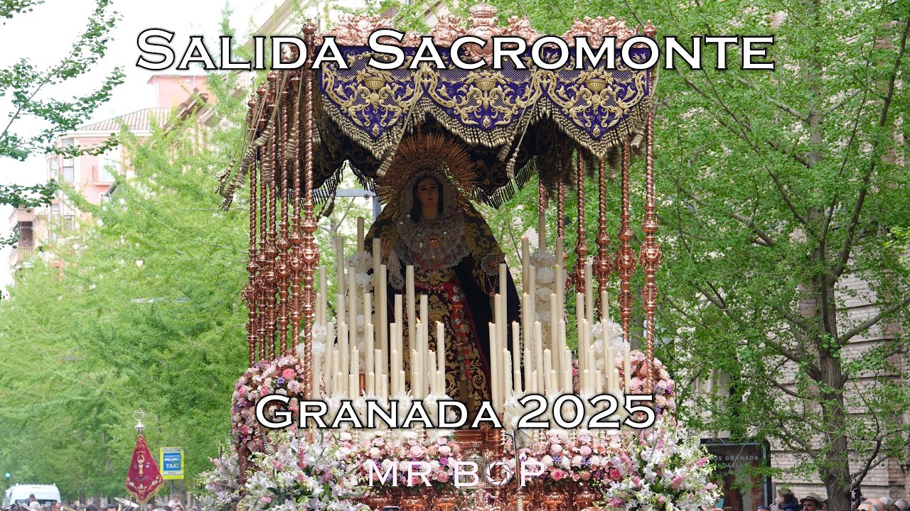 [4K] SALIDA VIRGEN DEL SACROMONTE | GRANADA 2025