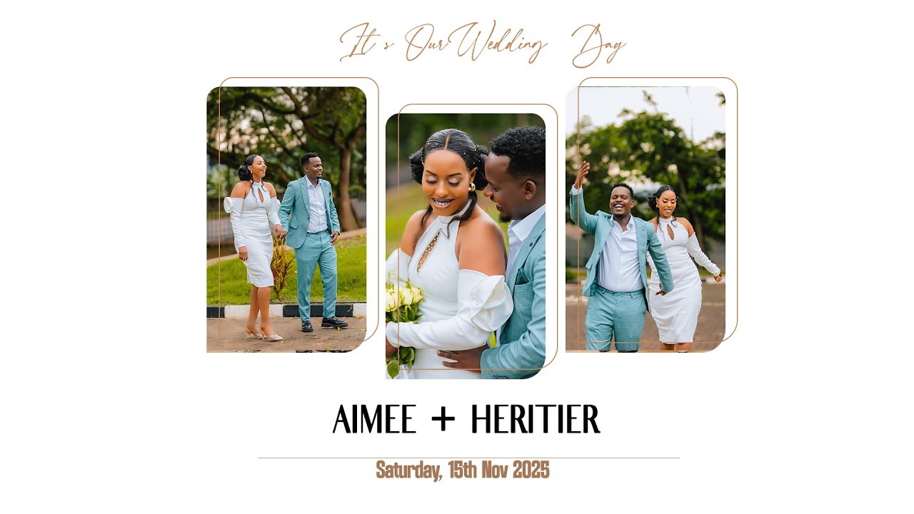 LIVE 🔴 Aimee + Heritier || Wedding Day (15.11.2025)