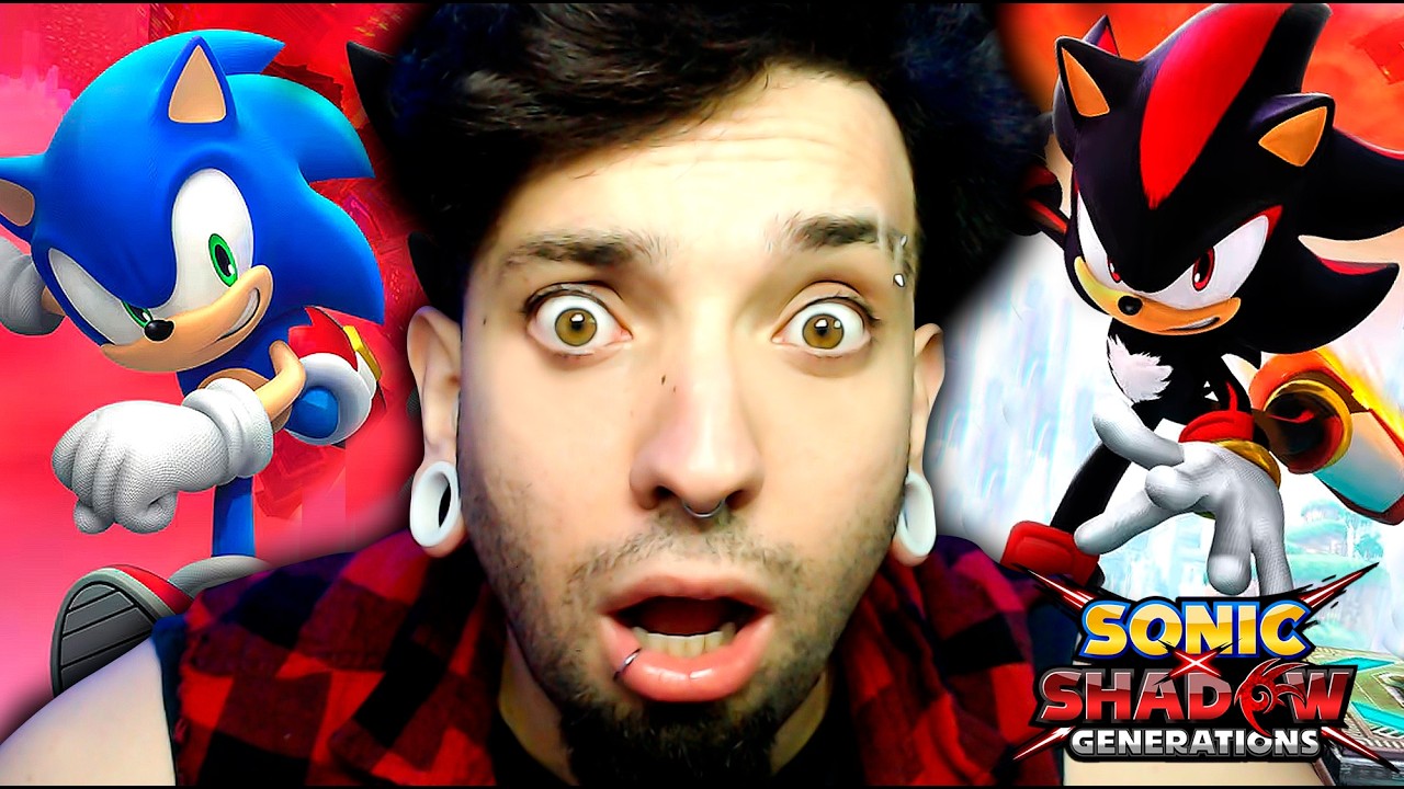🔴 FINALMENTE! SONIC X SHADOW GENERATIONS ATÉ ZERAR E JOGATINA COM OS GURIS ÀS 17:00!