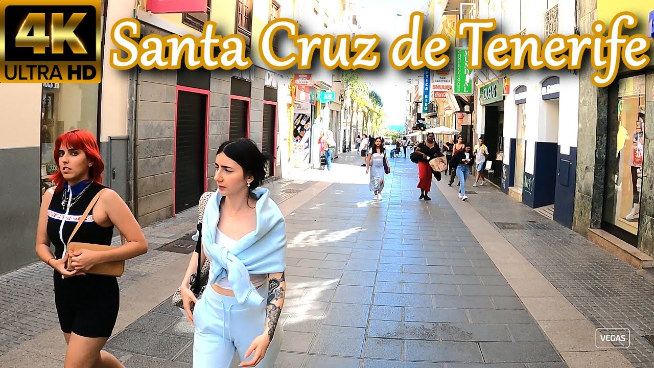 TENERIFE - SANTA CRUZ DE TENERIFE | Tour of Various Places 👓 Spectacular Weather ☀️ April 2023