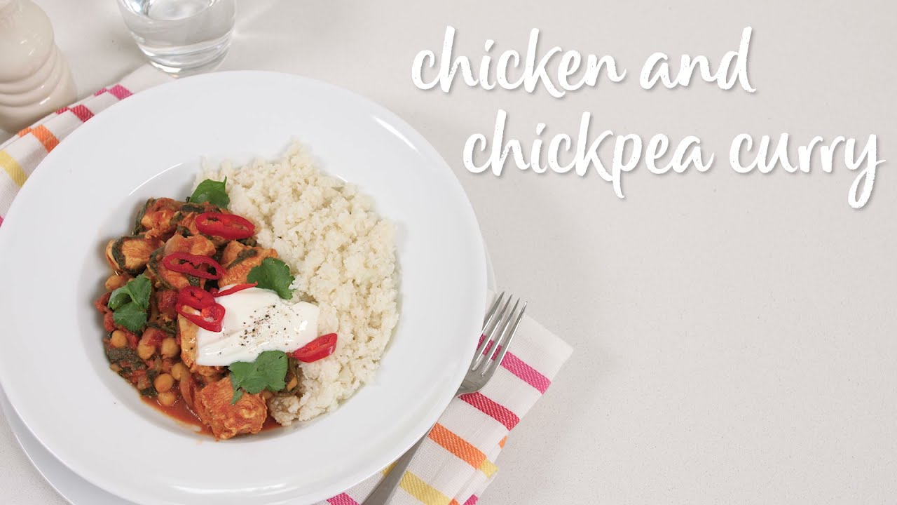 Slimming World Chicken and chickpea curry recipe - FREE