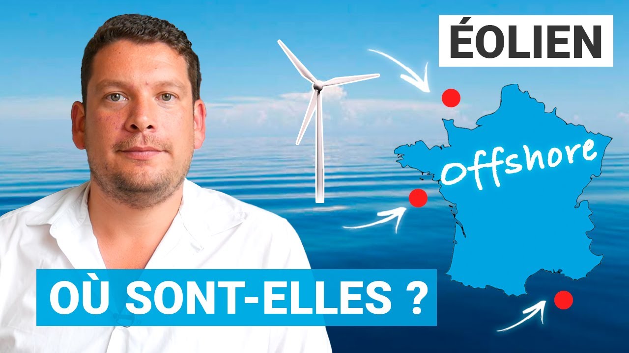 La carte des éoliennes offshore de France !