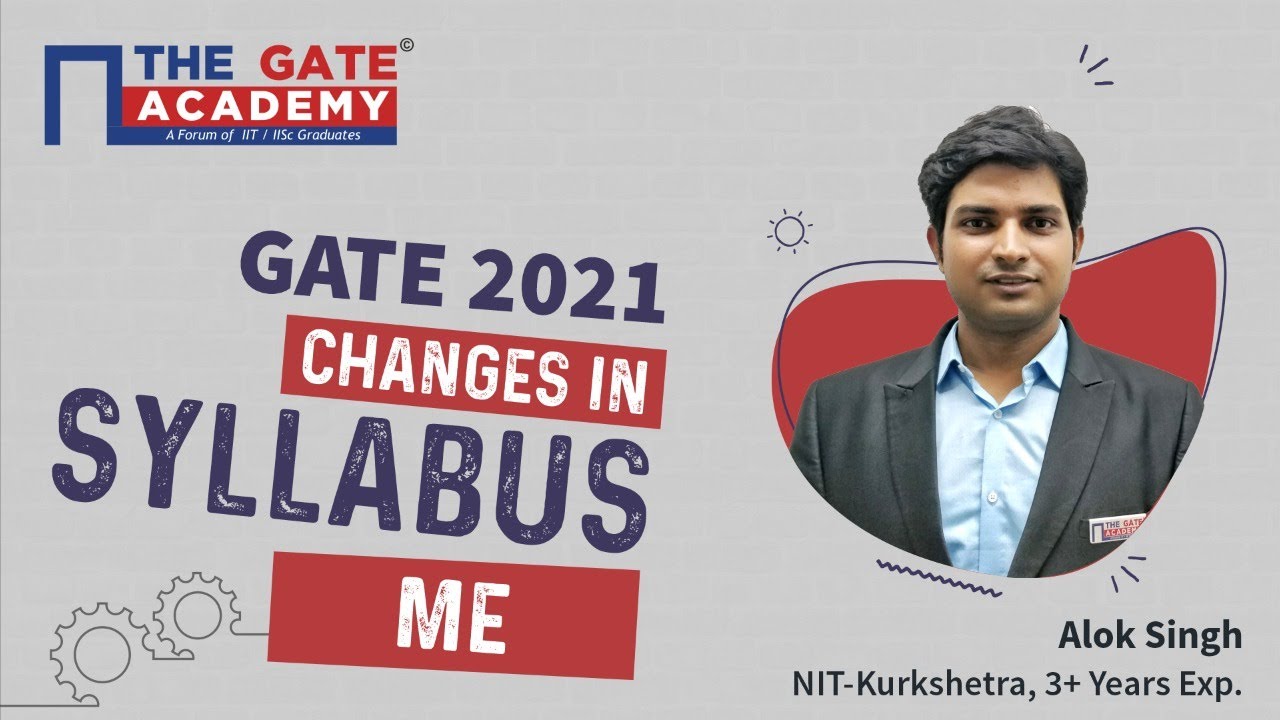 GATE 2021 Mechanical | New Syllabus | Changes and Patterns | IIT BOMBAY