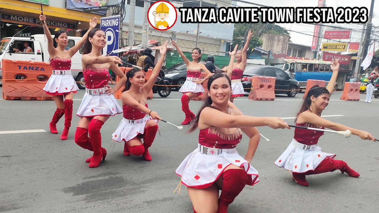 SHUT UP AND DANCE |  Rosarian Band Group Majorette Exhibition in Tanza Cavite Fiesta 2023