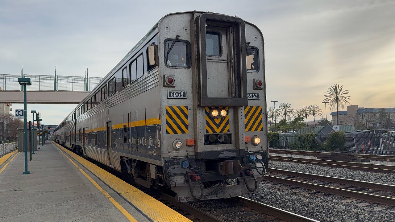 Amtrak Capitol Corridor 738 At Emeryville CA 