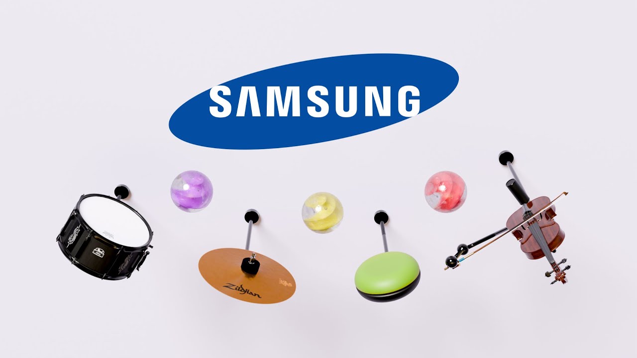Samsung Ringtone Evolution with Amazing Instruments! Marble Music