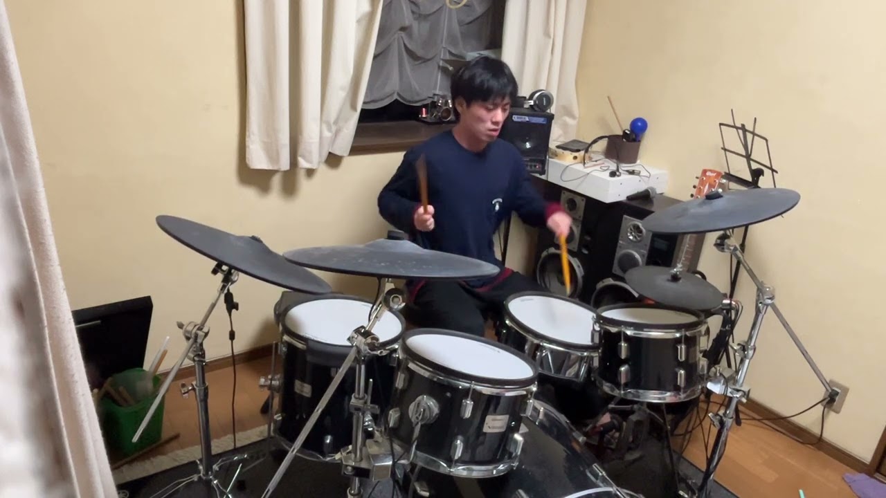 redballoon 雪のツバサ　叩いてみた