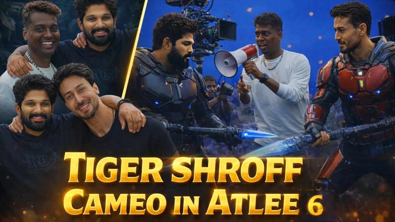 Tiger Shroff Cameo in Atlee 6 Allu Arjun with Tiger Shroff Action Sequence in Atlee 6 | Tiger Shroff