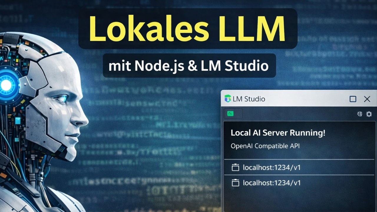 Lokales LLM (KI) im Webserver nutzen – OpenAI API kompatibel mit LM Studio