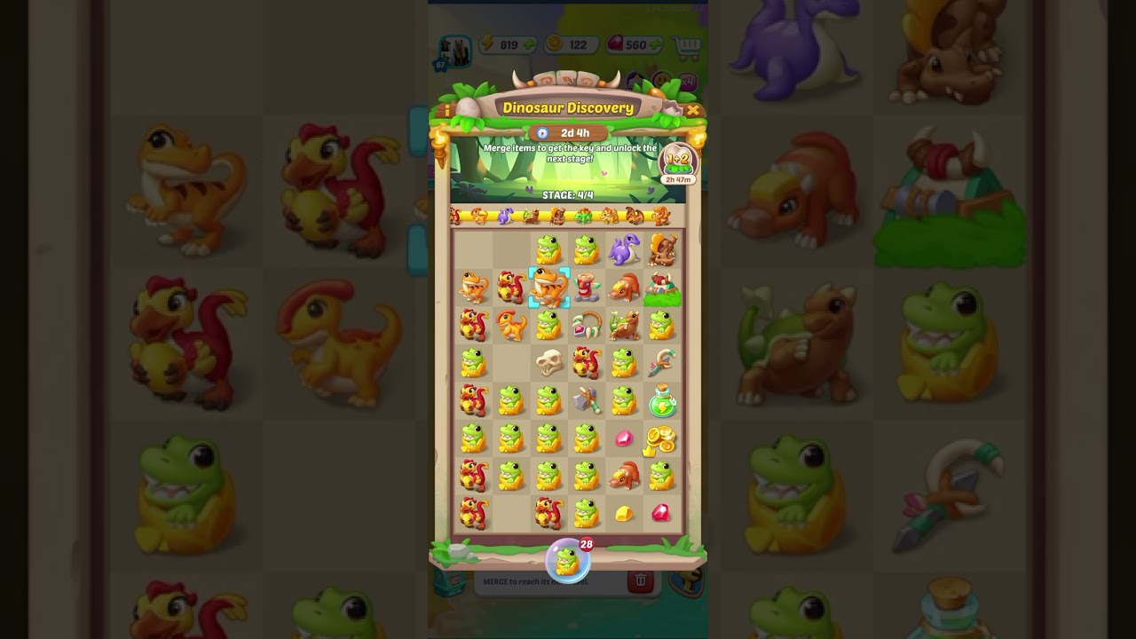 Gossip harbor Dinosaurs discovery Stage 4 Final rewards