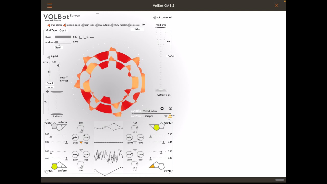 VOLBot by sonicLAB | Stochastic Audio Modulator for iOS