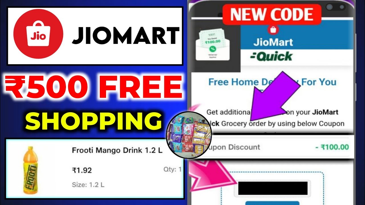 Jiomart New Coupon Code Today | Jiomart Coupon Code For All | Jiomart 100 Off Coupon Code 2026