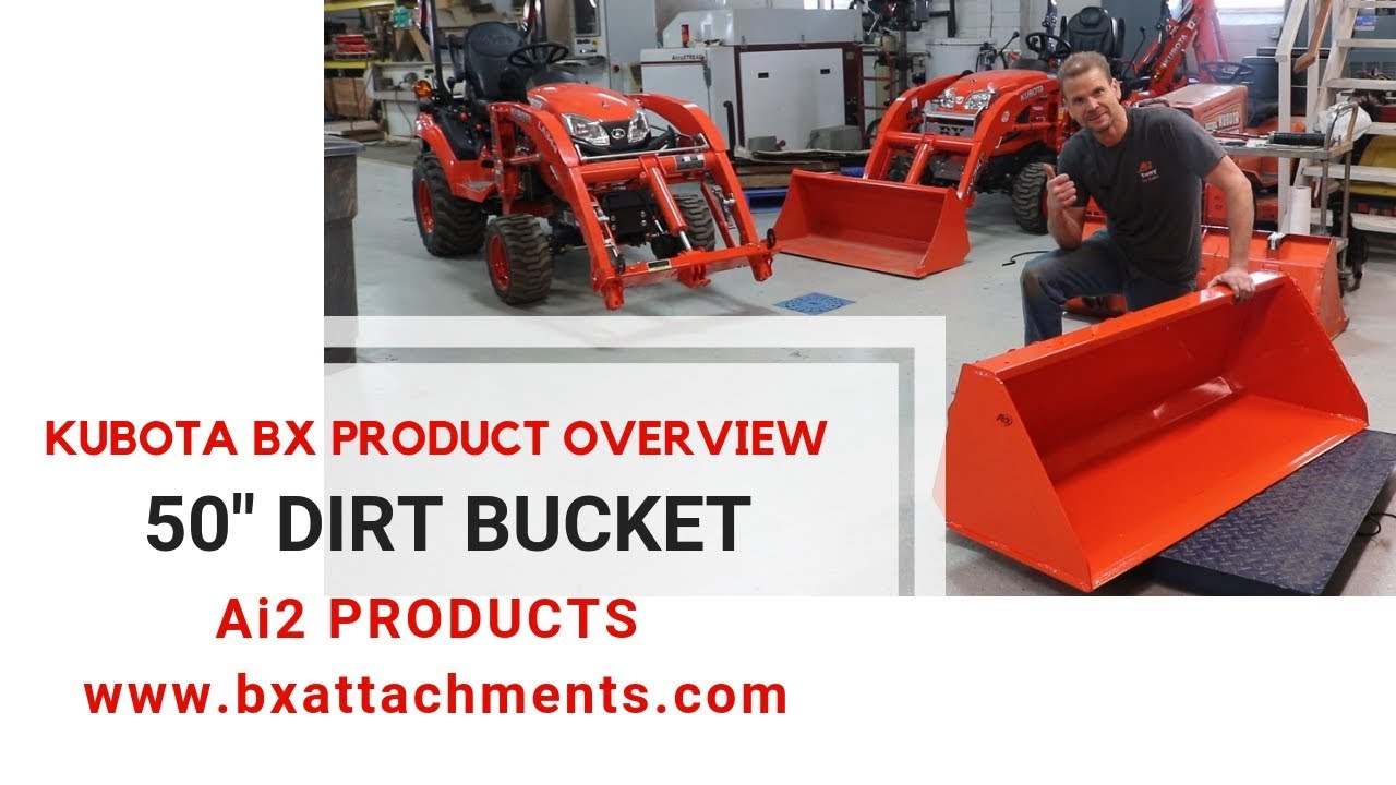 Обзор 50-дюймового ковша Ai2 Products для Kubota BX