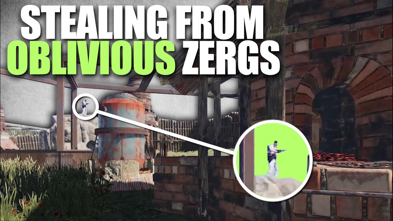 STEALING FROM ZERGS to FUND MY LOOT ADDICTION | Rust Solo Survival (1 of 4)