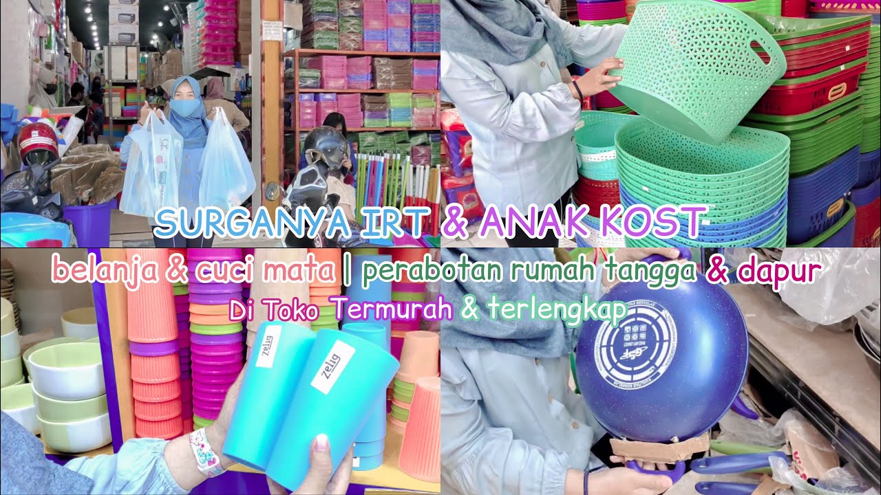 SURGA IRT TERMURAH & TERLENGKAP | BELANJA & CUCI MATA PERABOTAN RUMAH TANGGA | PERALATAN DAPUR BIRU