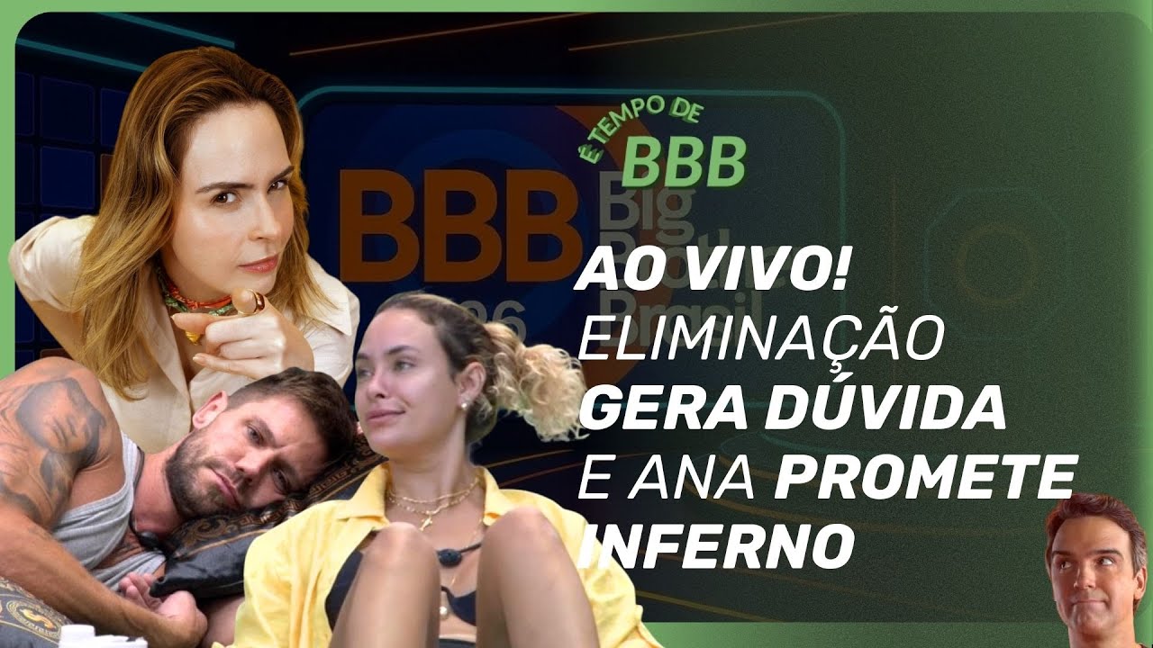 BBB 26 AO VIVO: Ana Paula promete infernizar a casa, e brothers recalculam rota; quem é o diamante?