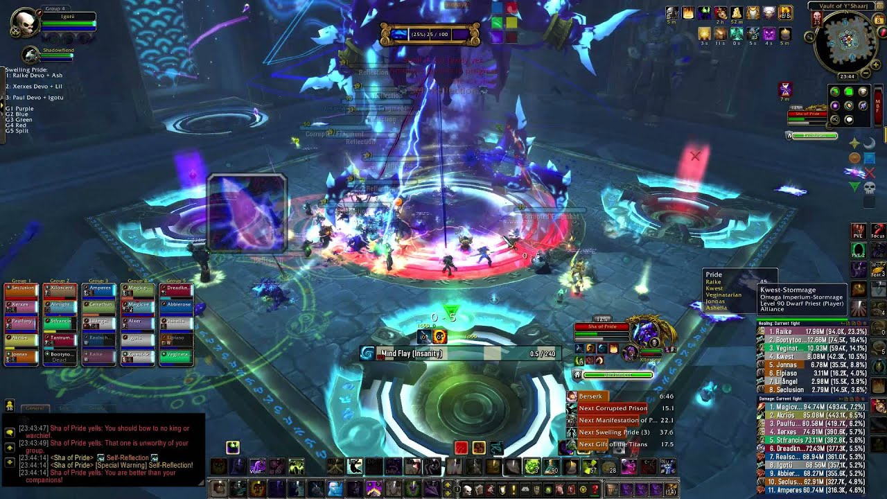 Week 1 - Sha of Pride (25 Heroic) - Pandaem&iacute;a | US-Sargeras
