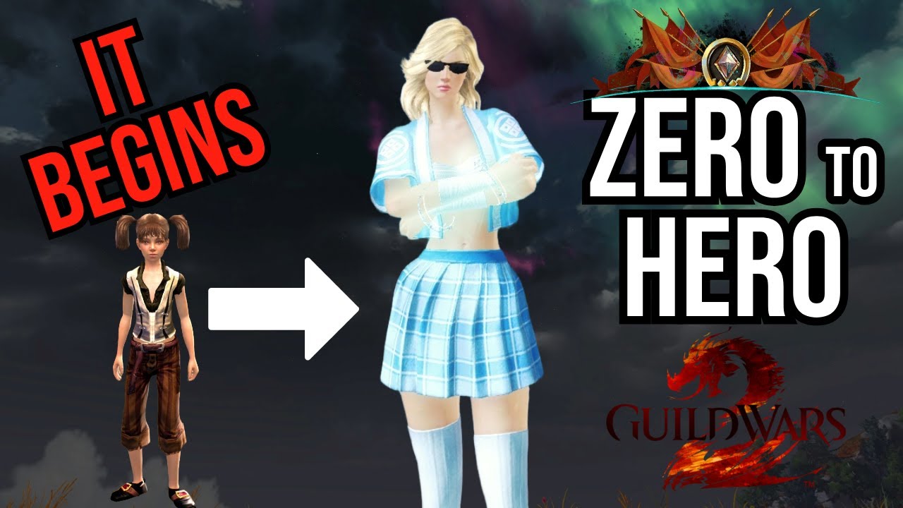 13k Hours GW2 Veteran Starts From Scratch! - Zero To Hero Episode 1