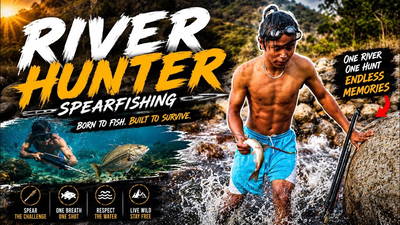 Spearfishing in Nepal | Spearfishing in Syangja Aadhikhola 