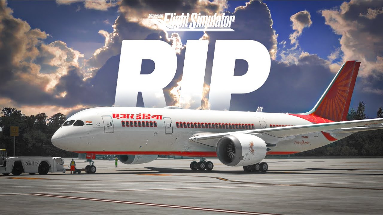 Flight Simulator | Air India Flight AI171 Boeing 787‑8 Crash in Ahmedabad 😱✈️