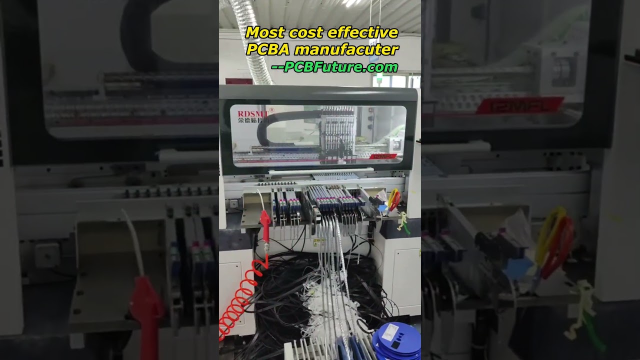 PCB SMT made easy&mdash;auto tech leads!  #pcb #machine #smt #pcbassembly #manufacturing  #factory#pcba