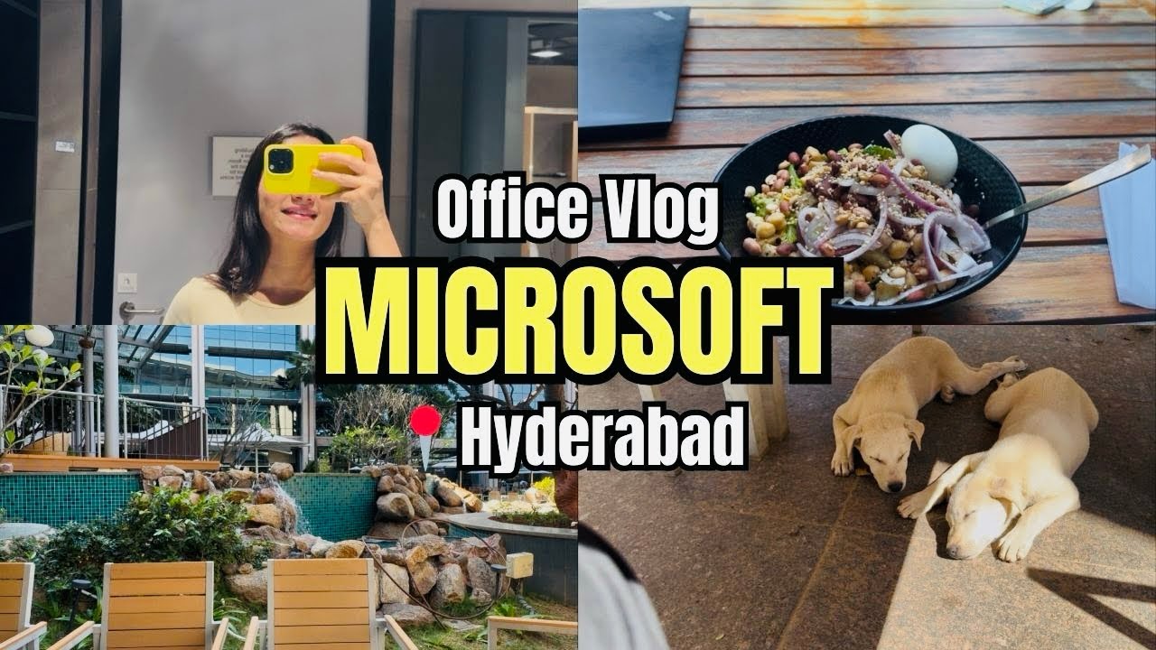 Office days now looks like this⬆️ || Microsoft🧿 || Hyderabad📍|| Pjm and Swe duo💕🌸  