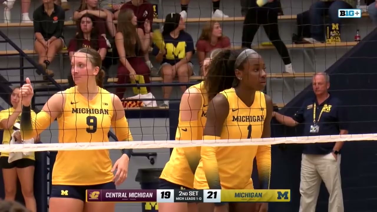 Volleyball Highlights vs. Central Michigan (Sept. 17)