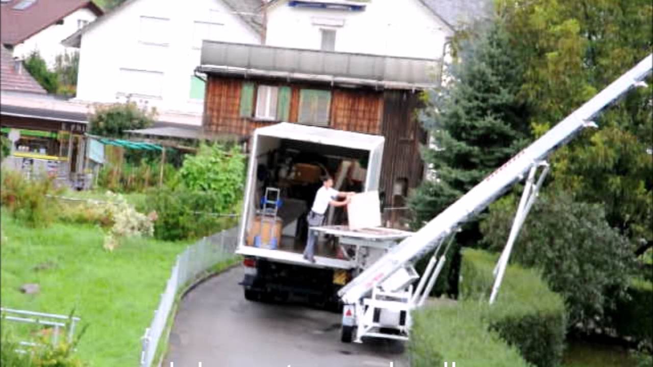 2010 Umzug mit Möbellift, Möbelaufzug, Klaas