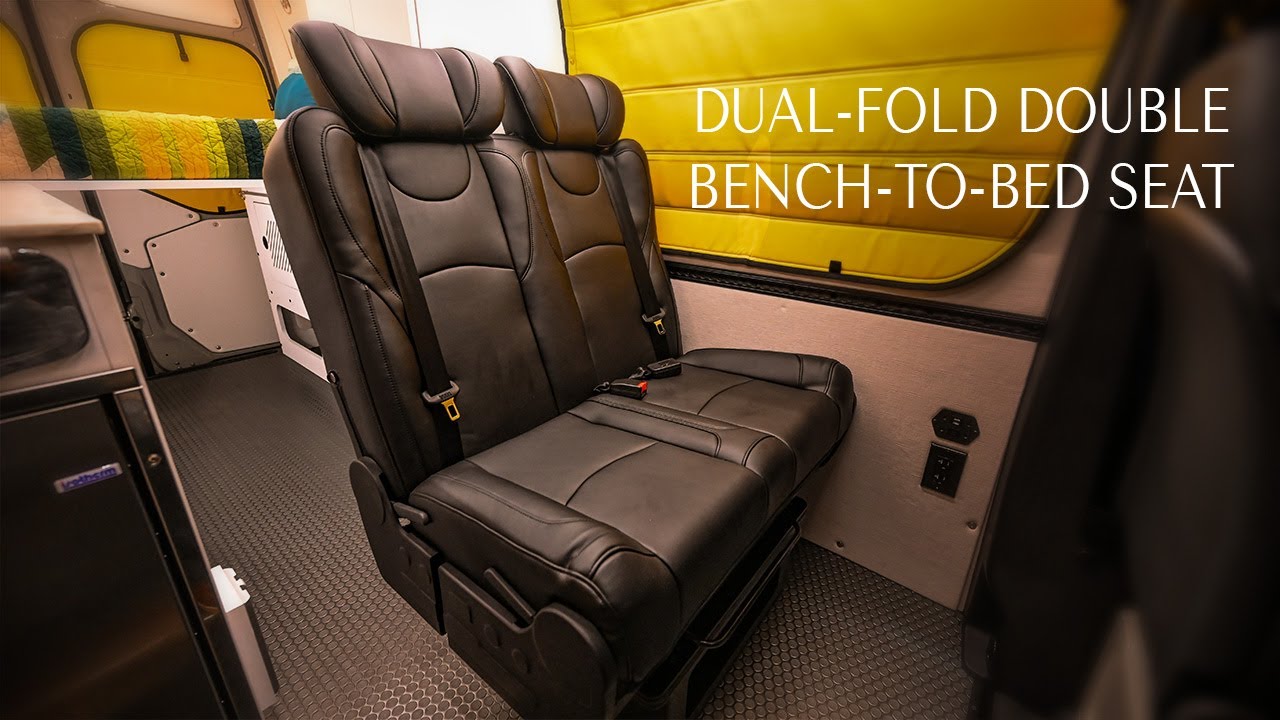 Dual-Fold Double Bench-To-Bed Seat Install