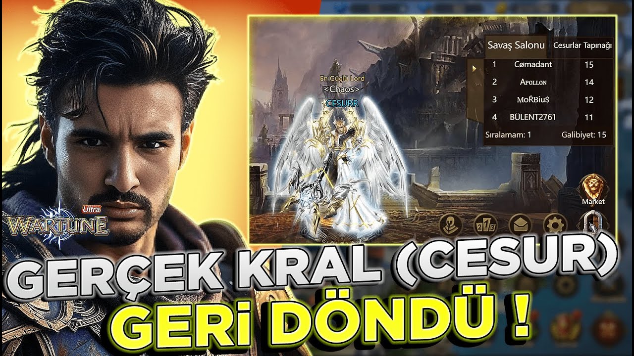 Wartune Ultra  | TANRILAR SAVAŞI FİNAL  !! Wartune Ultra Türkçe