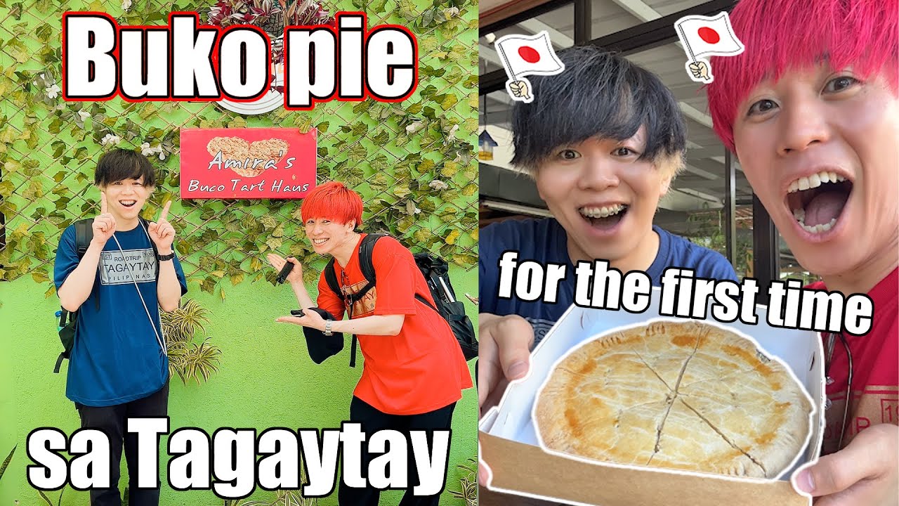 Magkapatid na Japanese na hindi muna bumalik ng Manila kasi nag enjoy sila sa Tagaytay