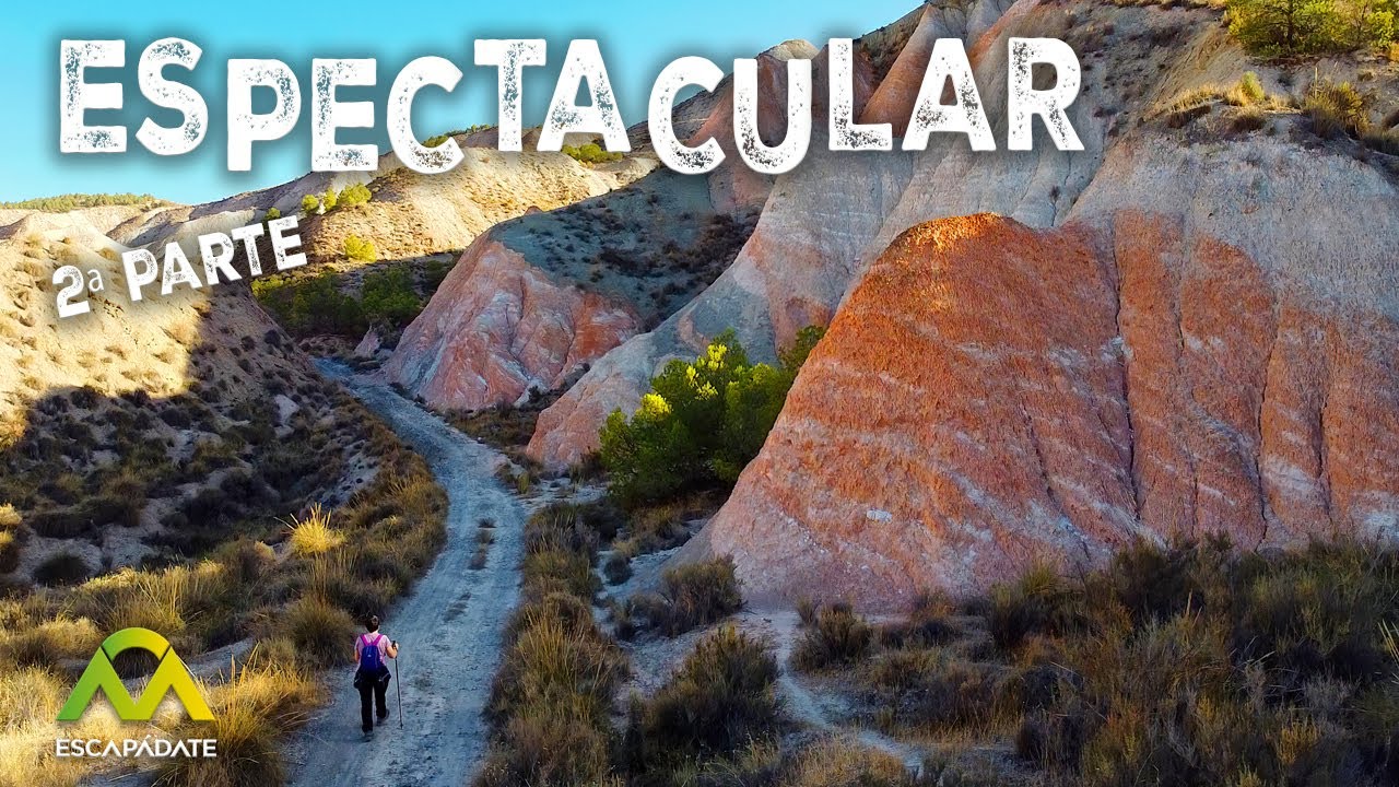 ✅ Y NO LO CONOCES, COLORIDOS BADLANS en POZO ALCÓN, comarca CAZORLA.