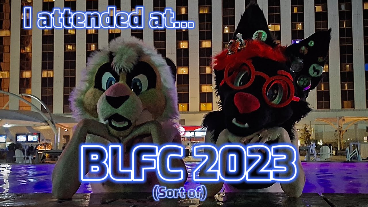 I (sort of) attended at BIGGEST LITTLE FUR CON 2023 | SHORT VLOG