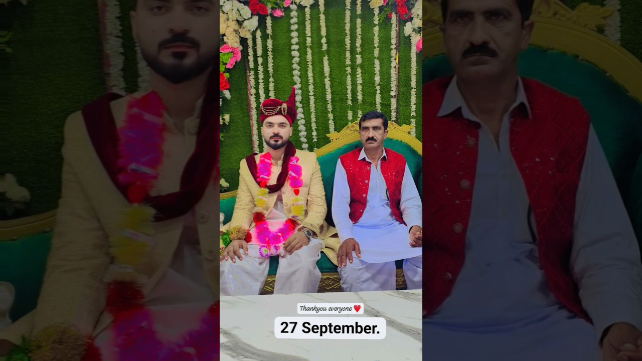 #marriage #saadkhan 27 September.