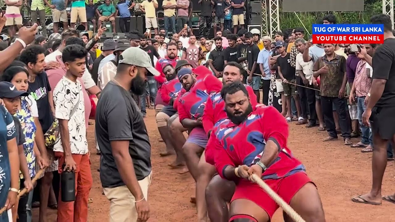 Ganemulla vs Horana Alfa | Tug of War Battle at Piliyandala! 🔥 Clash of Giants!