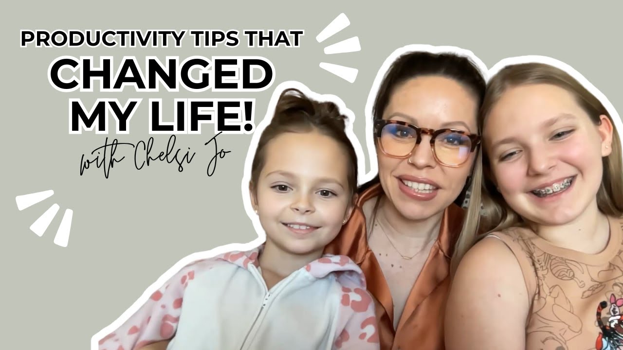 Productivity Tips That Changed My Life! Trying To Balance Home And Business
