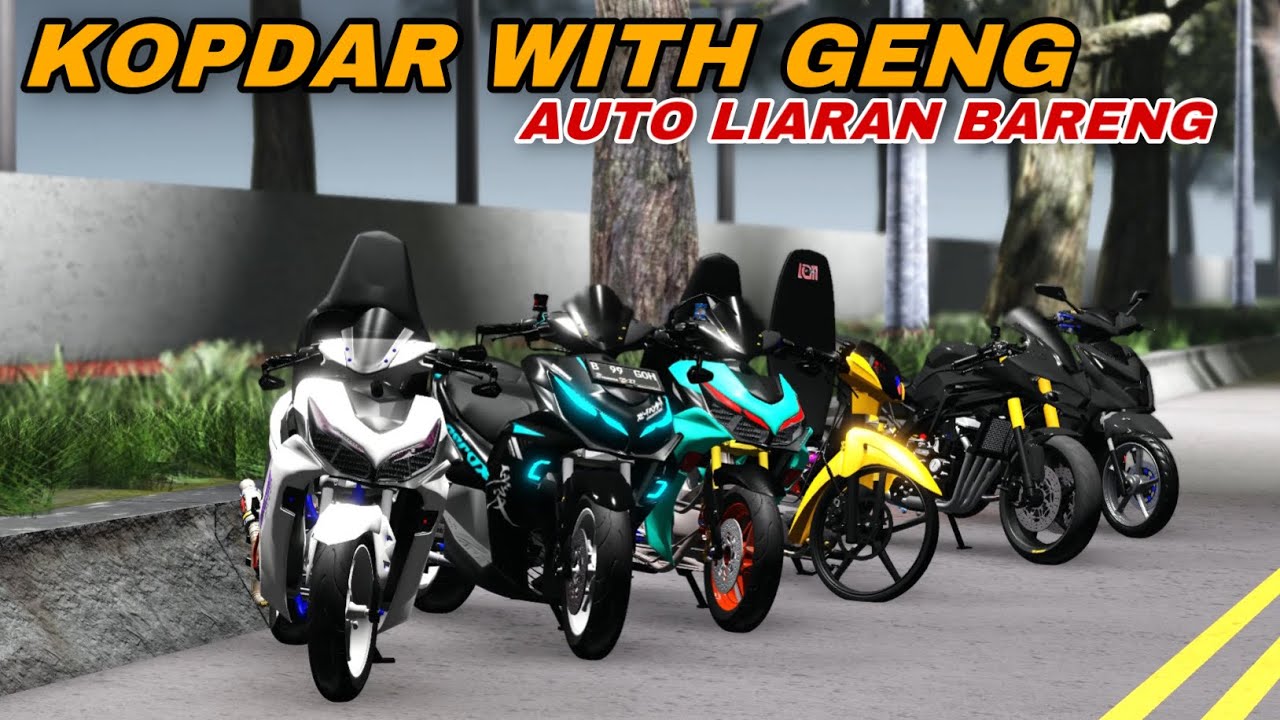 KOPDAR NGABERS WITH GENG | AUTO LIARAN😱| ROBLOX INDONESIA