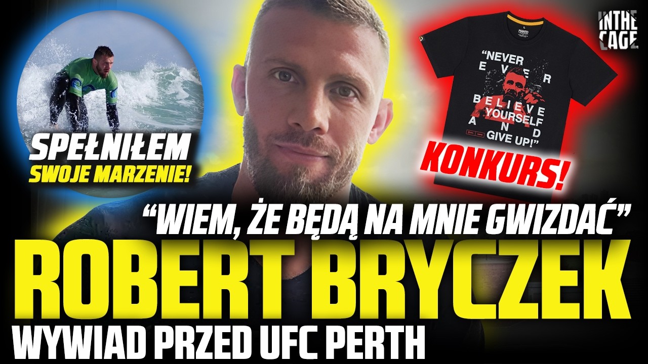 Robert BRYCZEK prosto z Australii: Pierwsze spotkanie z rywalem | UFC podchwyciło 