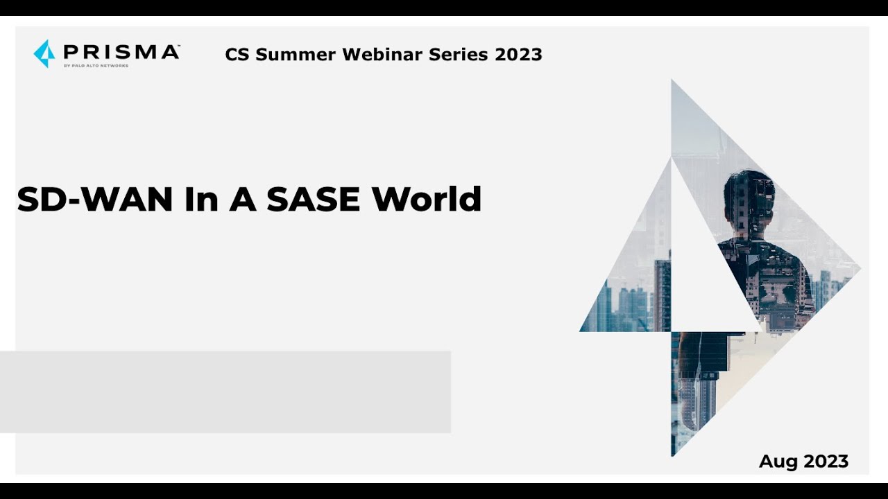 Prisma SD WAN в мире SASE