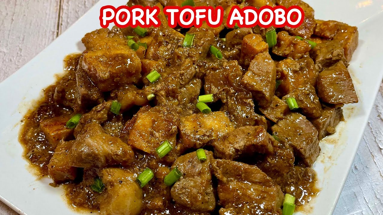 PORK ADOBO with TOFU | ADOBONG TOKWA'T BABOY | PORK TOKWA ADOBO | PINOY SIMPLE COOKING
