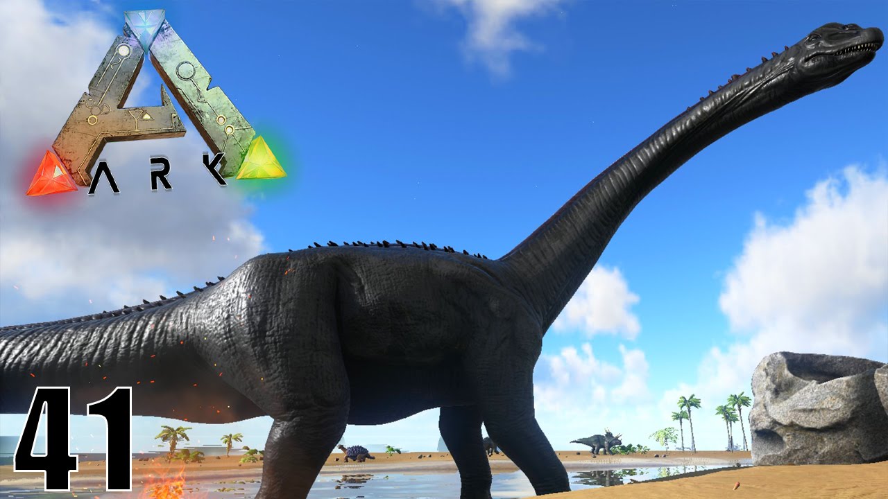 LA CAPTURE DU GIGANTESQUE BRONTOSAURUS ! | ARK: Survival Evolved ! #Ep41