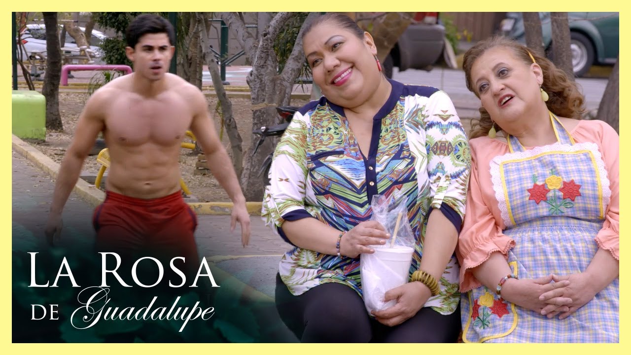 Apolo provoca tentación entre las señoras de la colonia | La Rosa de Guadalupe 1/4 | Un hombre...